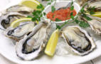 Freshly shucked Sydney rock oysters with chilli salsa prepared by FoodByWayne